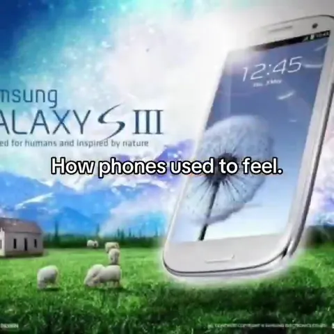 How Phones Used to Feel
