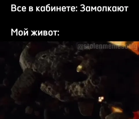 Мой живот не замолкает