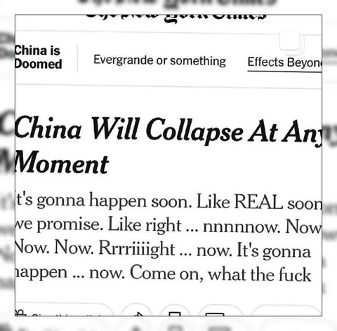 China Will Collapse At Any Moment