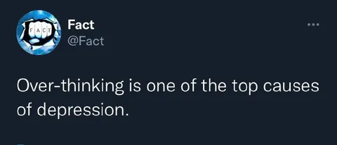 Overthinking Causes Depression