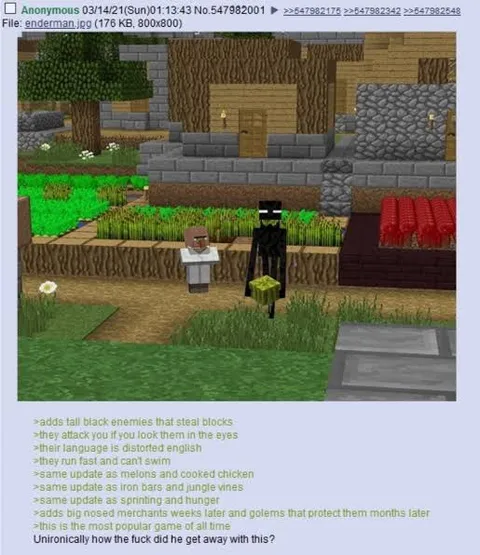 Minecraft Enderman Development Rant