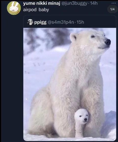 Airpod Baby Polar Bear