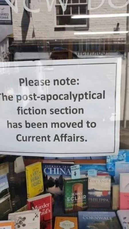 Post-Apocalyptic Fiction Moved