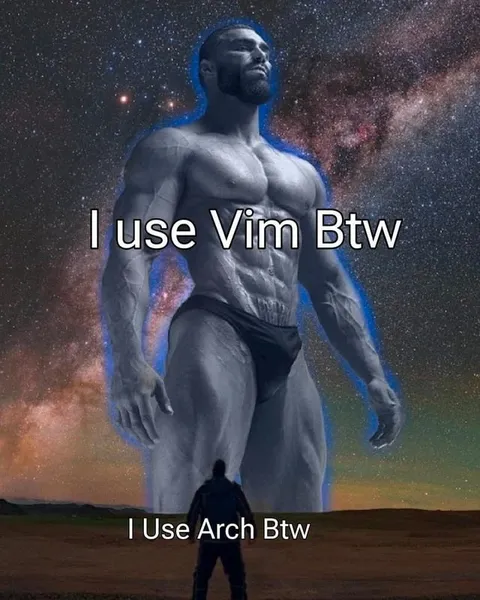 I Use Arch BTW Gigachad