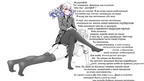 Русофоб и недоступная Россия