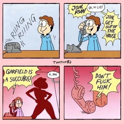 Garfield Is a Succubus