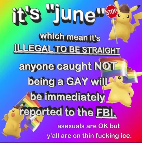 June Is Illegal to Be Straight