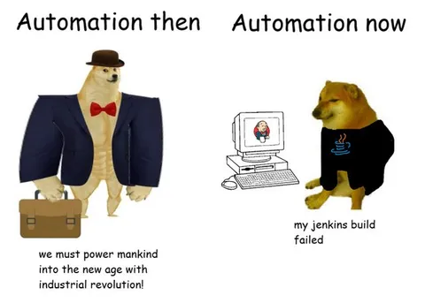 Automation Then vs Automation Now