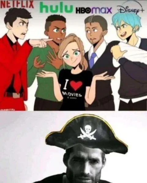 Everyone Loves Movies Except the Pirate