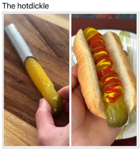 The Hotdickle Pickle Hot Dog