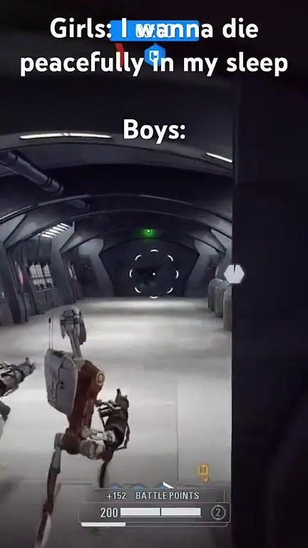 Girls Want Peace, Boys Want Chaos
