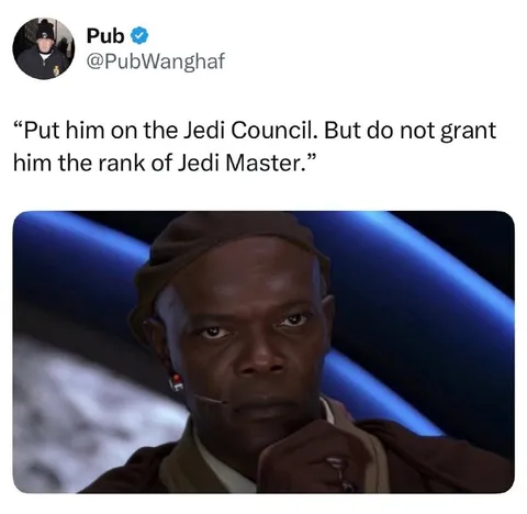 Jedi Council Without Master Rank