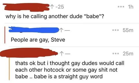 Babe Is a Straight Guy Word