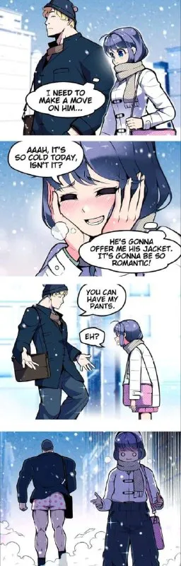 He Offers His Pants Instead