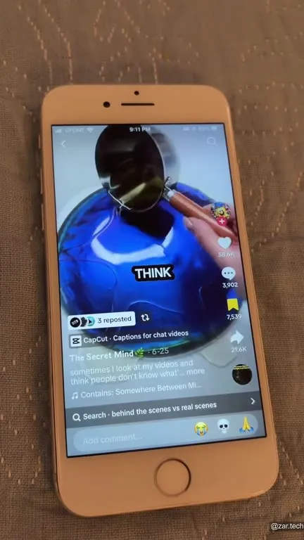 Sometimes Think Screen
