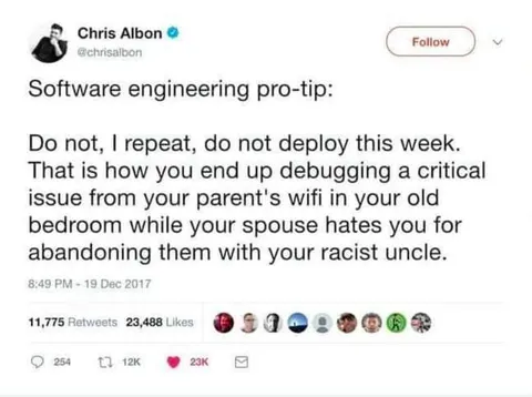 Do Not Deploy This Week