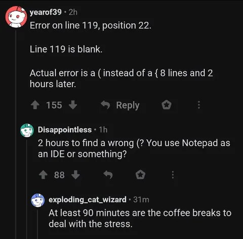 Two Hours to Find One Typo