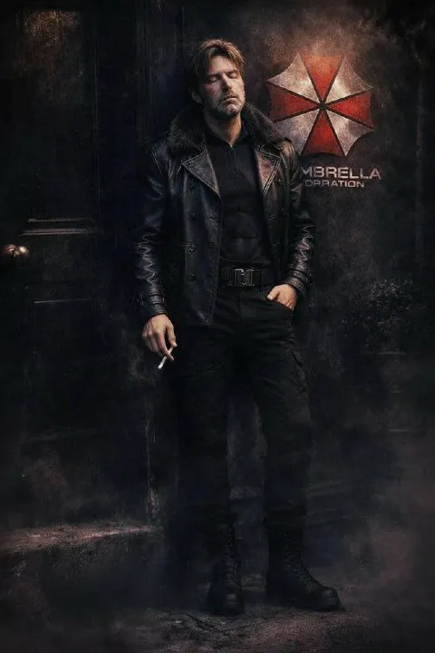 Umbrella Corporation Brooding Man