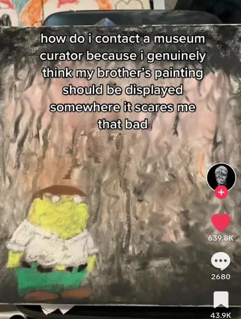 Scary Brother's Museum Painting