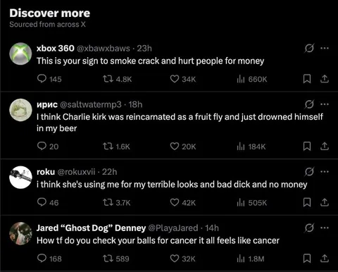Unhinged Tweets on X