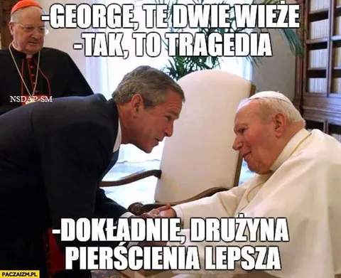 Te dwie wieże to tragedia