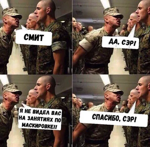 Занятия по маскировке