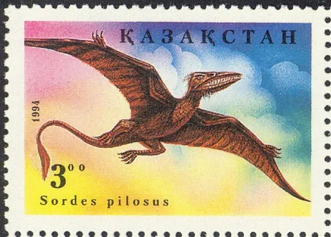 Казахстанский летающий ящер