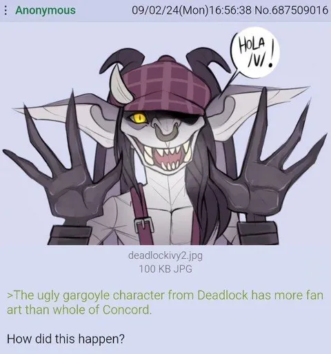 Deadlock Gargoyle Fan Art