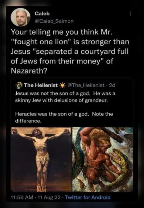 Heracles Stronger Than Jesus Debate