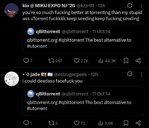 Torrenting Skills Beat Sexual Chemistry