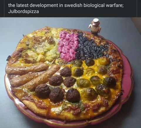 Swedish Biological Warfare Pizza