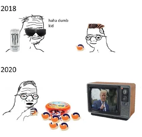From Dumb Kid to Conspiracy Grandpa