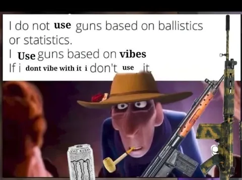 Guns Based on Vibes