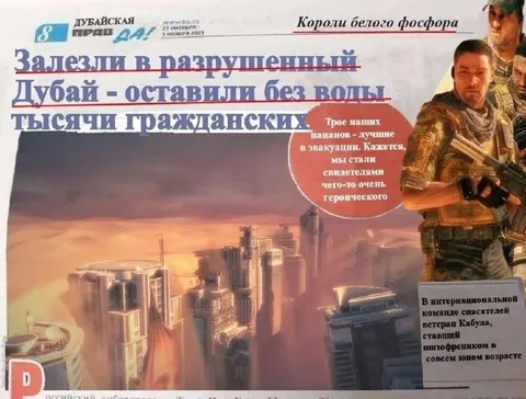 Трое наших пацанов в Дубае