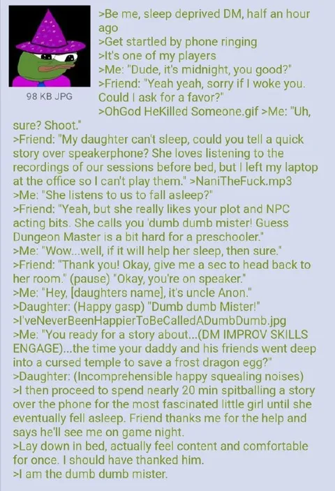 The Dumb Dumb Mister