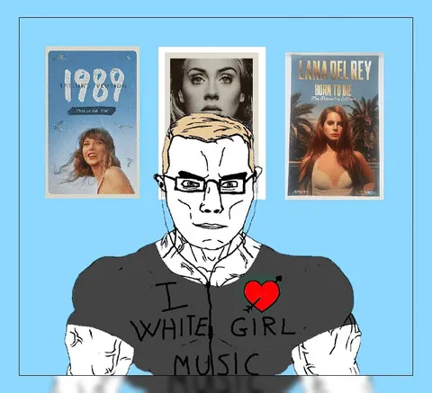 I Love White Girl Music