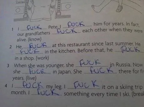 FUCK in Every Blank