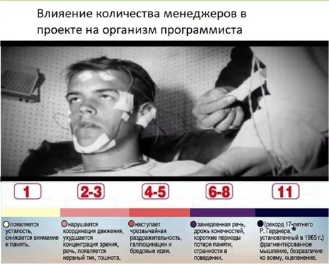 Влияние менеджеров на программиста