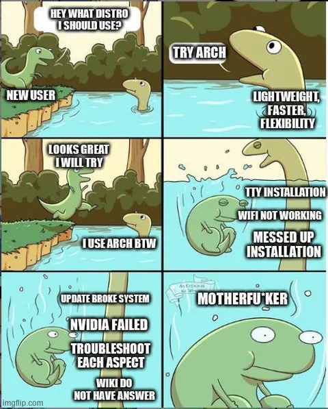 Arch Linux Installation Disaster