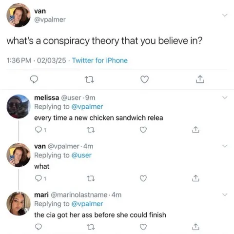 Chicken Sandwich Conspiracy Theory