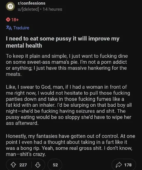 Pussy Eating Improves Mental Health