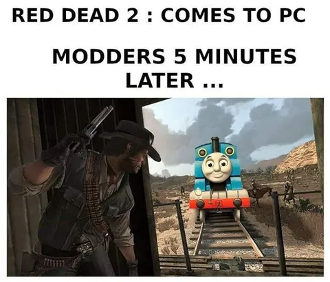 Red Dead 2 Thomas mod