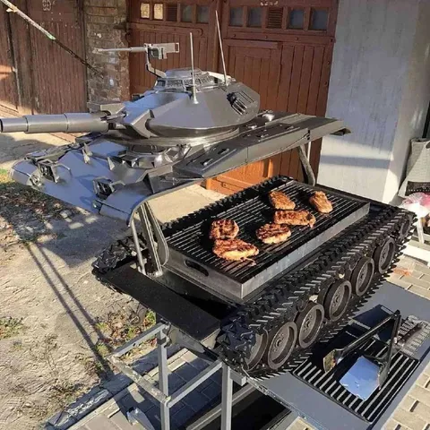 Танк вместо мангала