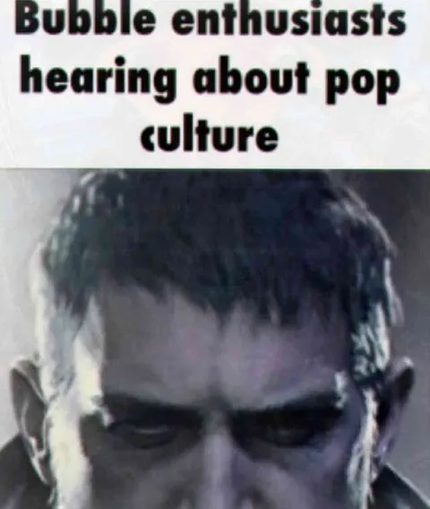 Bubble Enthusiasts Hear About Pop Culture