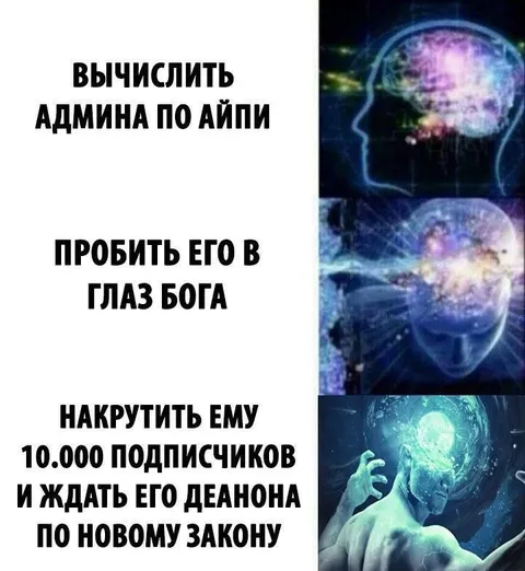 Эволюция вычисления админа по айпи