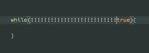 White True Exclamation Overload