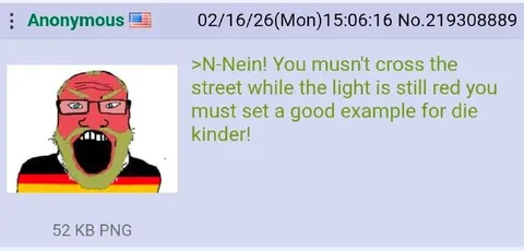 German Dad Scolds Child