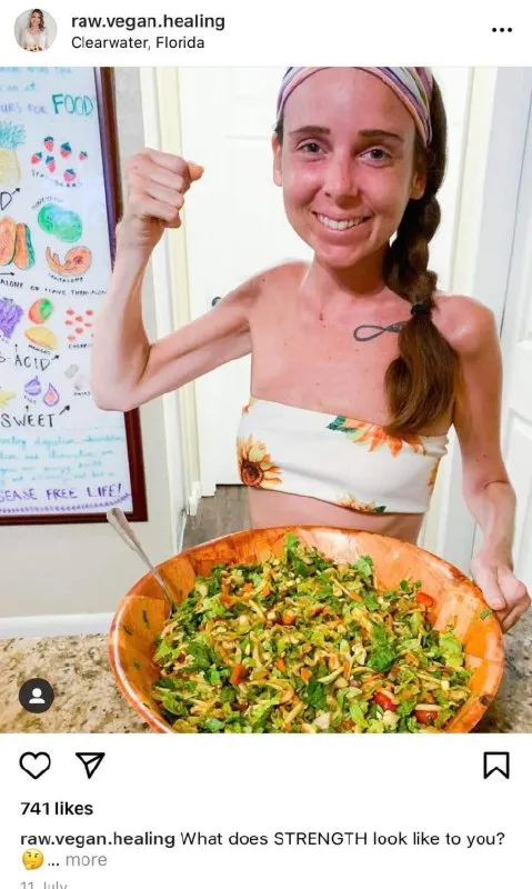Raw Vegan Strength Salad
