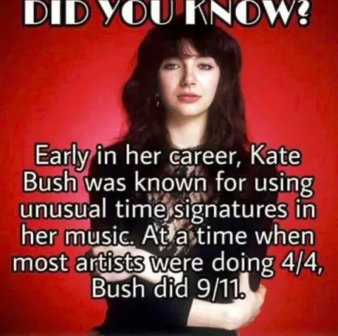 Kate Bush 9/11 Time Signature Joke