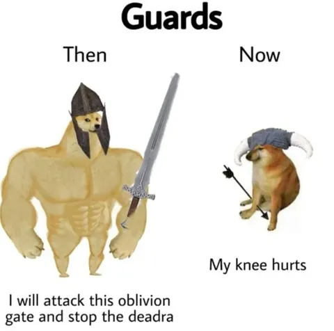 Guards Then and Now